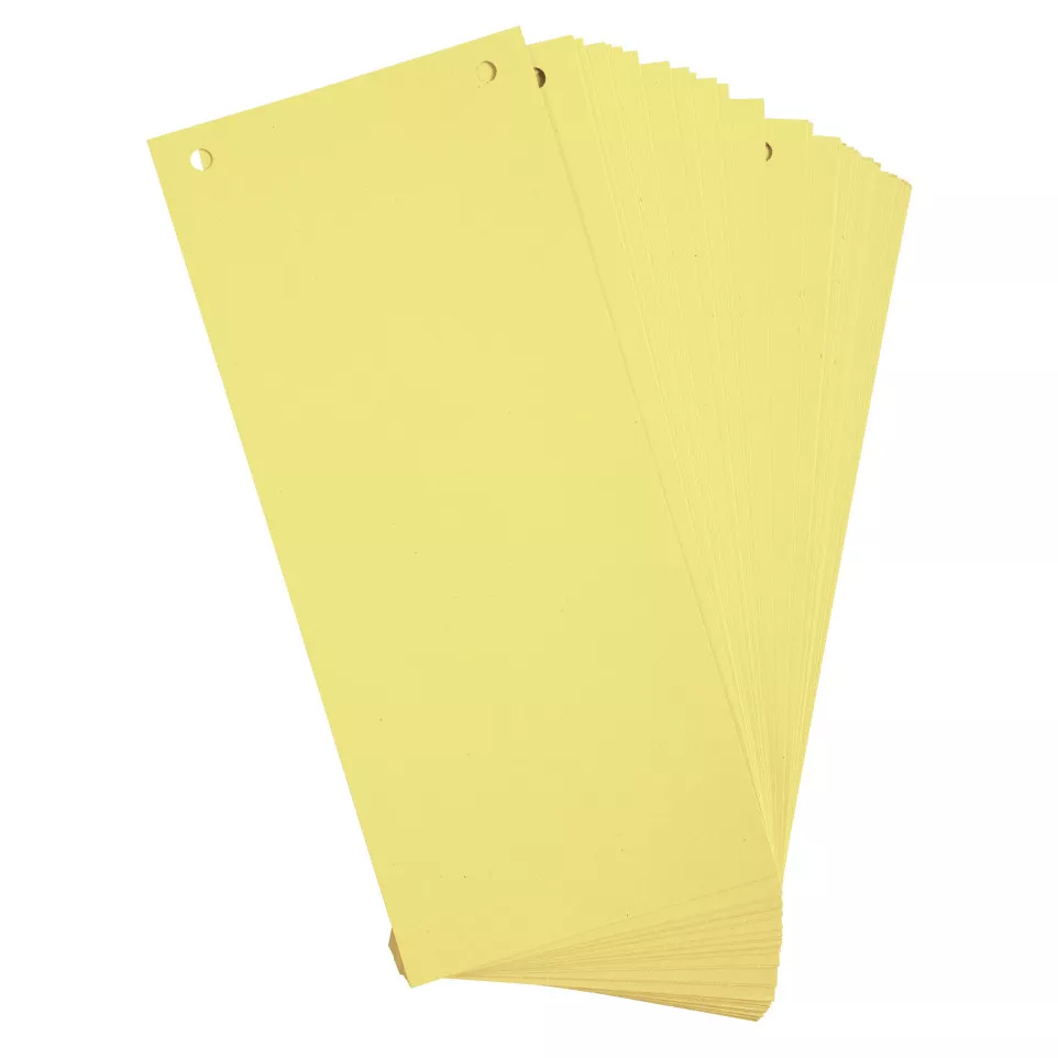 Pk 100 Filing Strips 105x240 Beige/ Pc.