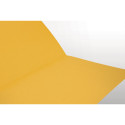 Square cut folders, A4, 250 gsm recycled manilla, creased/ Pc.