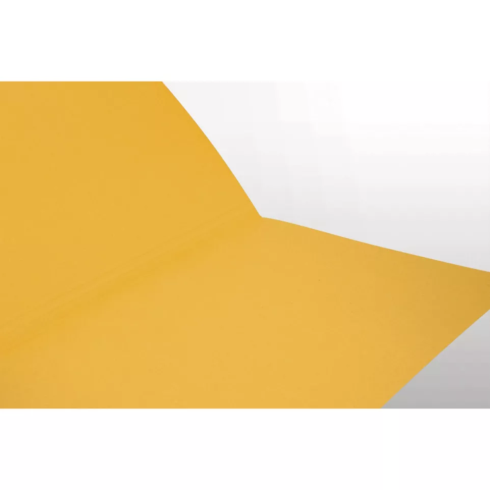 Dossiermap recycled A4 geel-/ St.