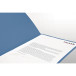 Dossiermap recycled A4 blauw-/ St.