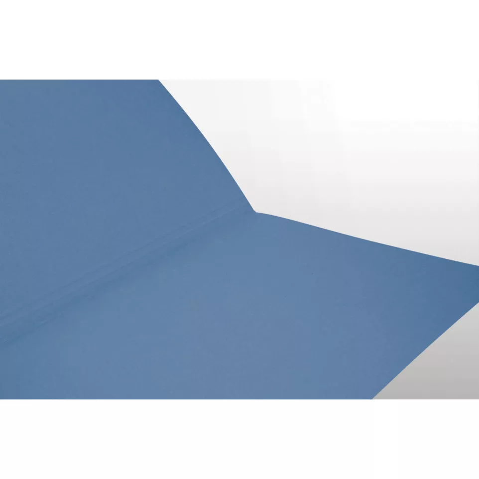 Dossiermap recycled A4 blauw-/ St.