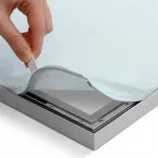 Textile canvas unprinted for textile frame