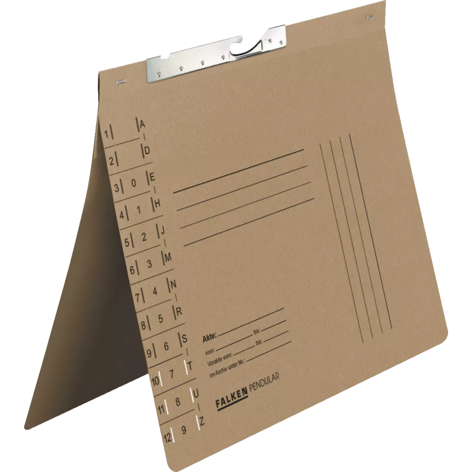 Pendelmap A4 BH bruin-/ St.