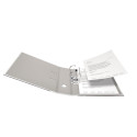 PP ordner A4 8cm Vegan wit-/ St.