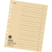 Intercalaires en carte recyclée - Paquet de 100/ Pce
