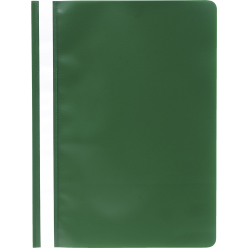 Snelhechtmappen stan-daard PP A4 groen/ St.