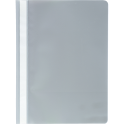 Snelhechtmappen stan-daard PP A4 grijs/ St.