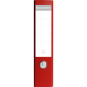 Ordner karton/PP A4 75mm  rood-/ St.