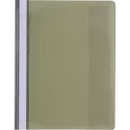 Snelhechtmappen Prem-ium PVC A4 grijs/ St.