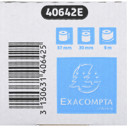 Rol 1voud therm 55g-57x30mm-9m (per20)/ St.