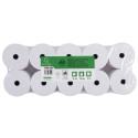 Bobine pour tickets de caisse 76x80 mm - 1 pli offset extra-blanc 60g/m2./ Pce