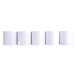 Bobine pour tickets de caisse 76x80 mm - 1 pli offset extra-blanc 60g/m2./ Pce