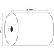 Exacompta Ref: 7670120V - 76 x 70mm, 60gsm Paper Receipt Till Rolls, For Cash Registers, Printing Calculators, EPOS, POS Termina