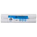 Bobine pour tickets de carte bancaire 57x37mm - 18m - 1 pli thermique 48g/m2/ Pce