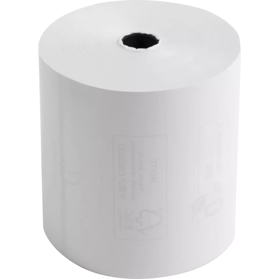Bobine pour tickets de caisse 80x72mm...