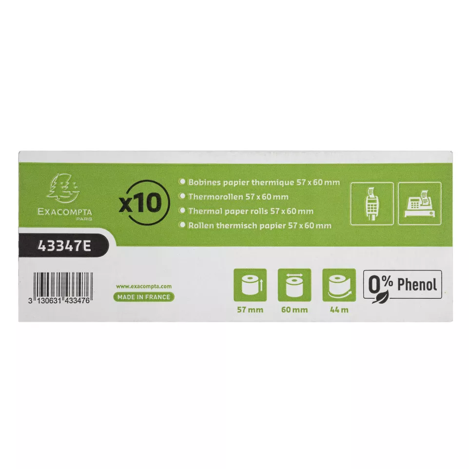 Exacompta Ref: 43347E - 57 x 60mm,...