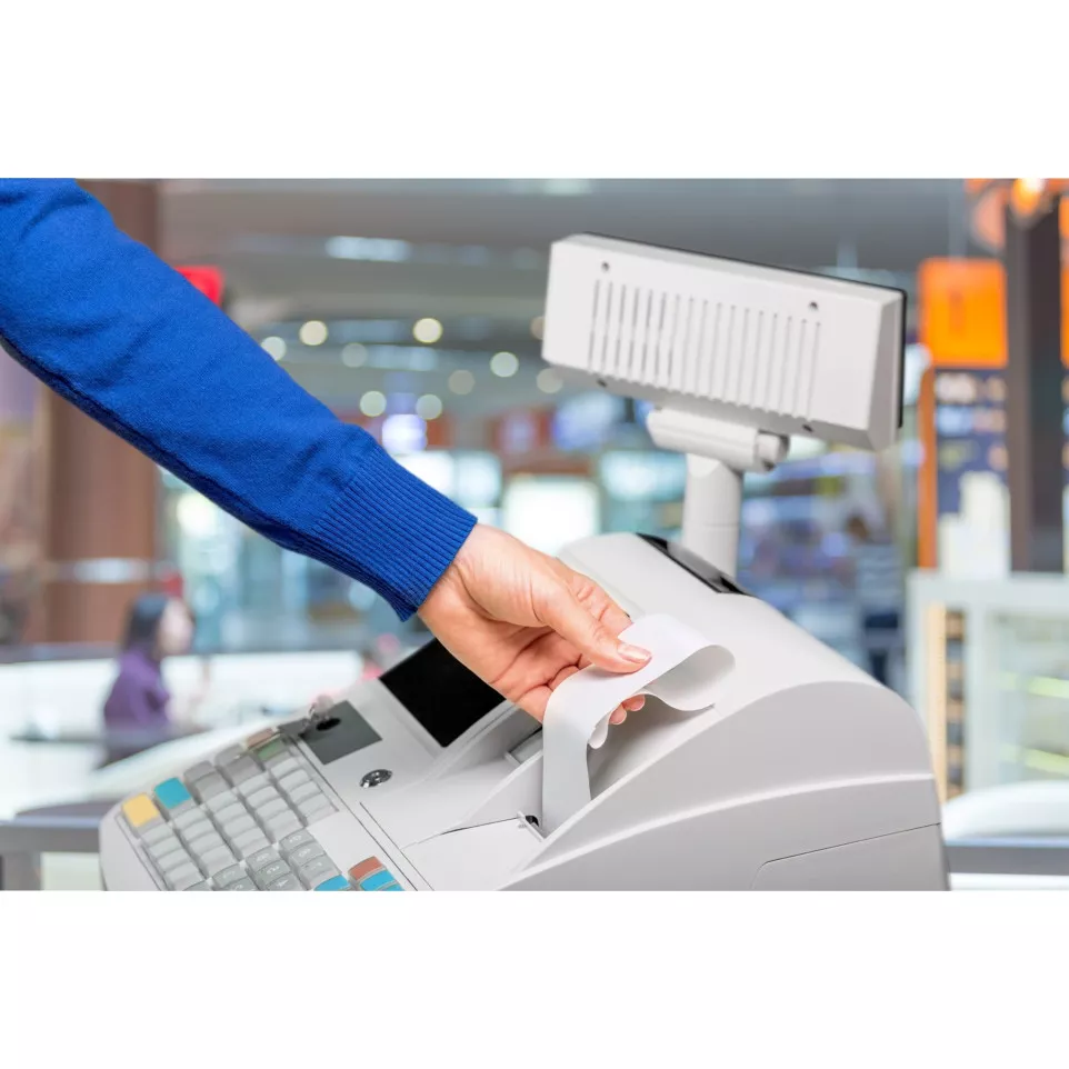 Bobine pour tickets de caisse 44x70mm...