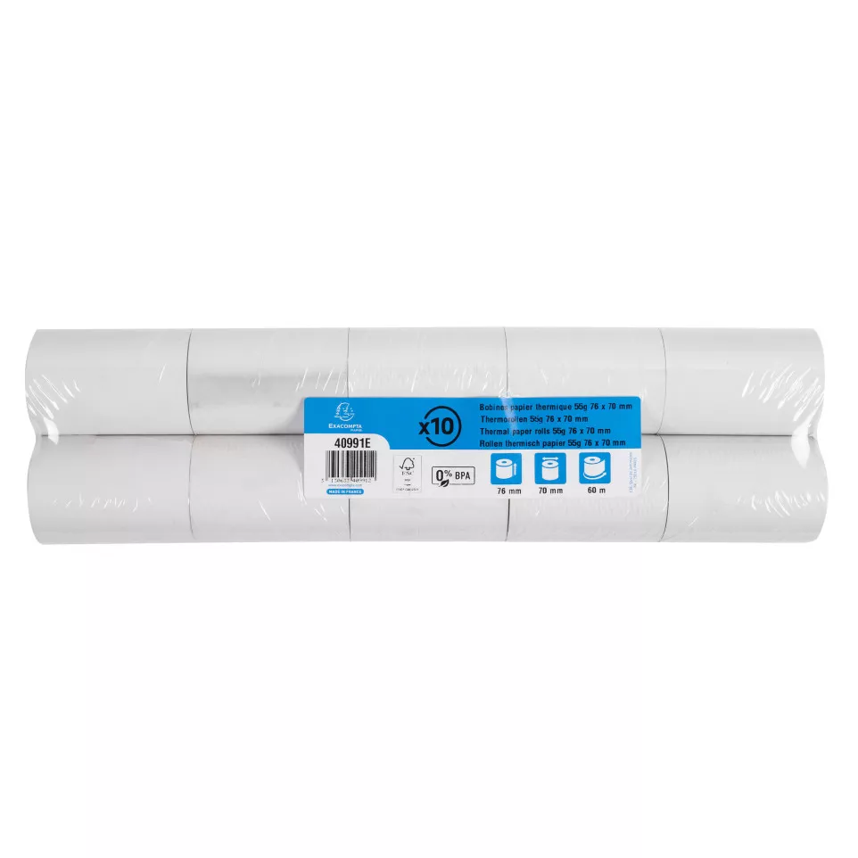 Bobine pour balance 76x70mm - 60m - 1...