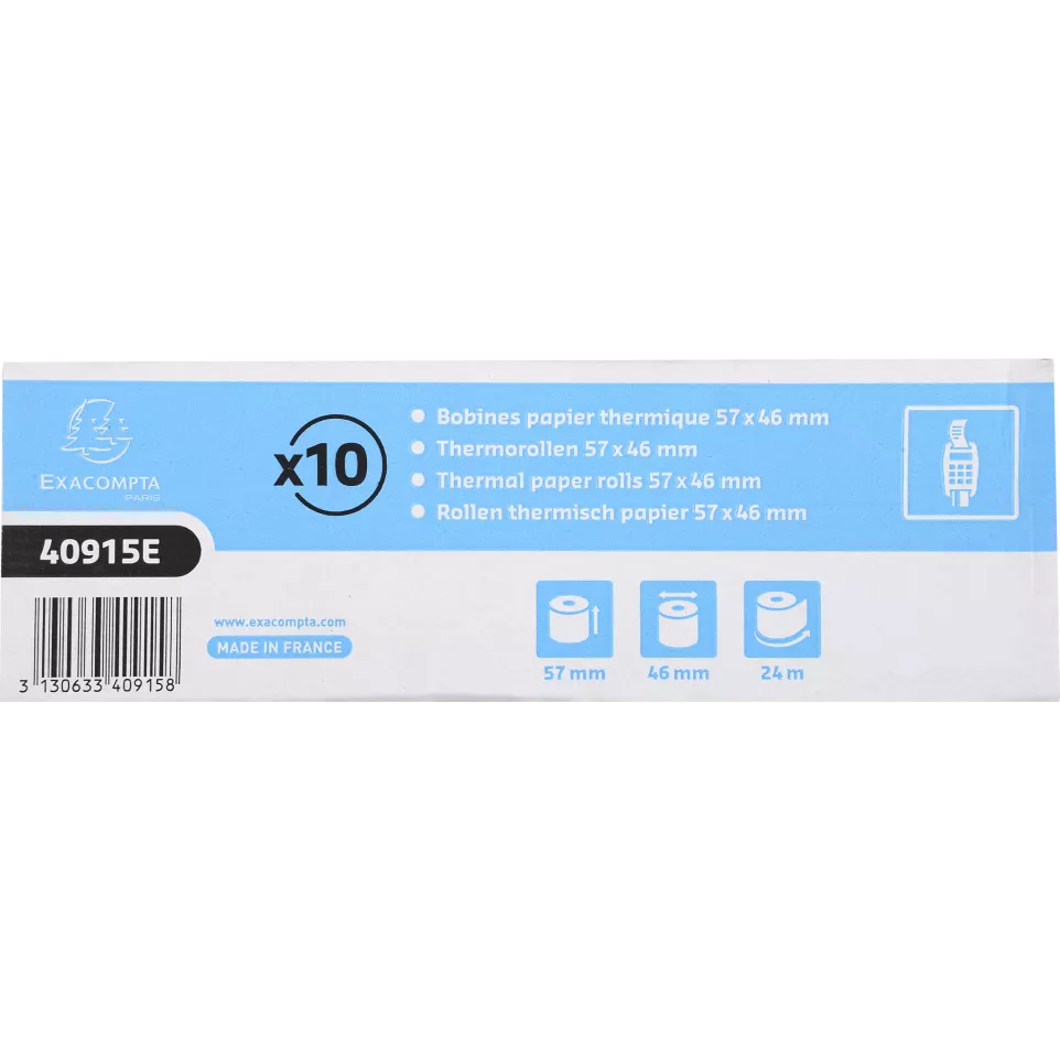 Exacompta Ref: 40915E - 57 x 46mm,...