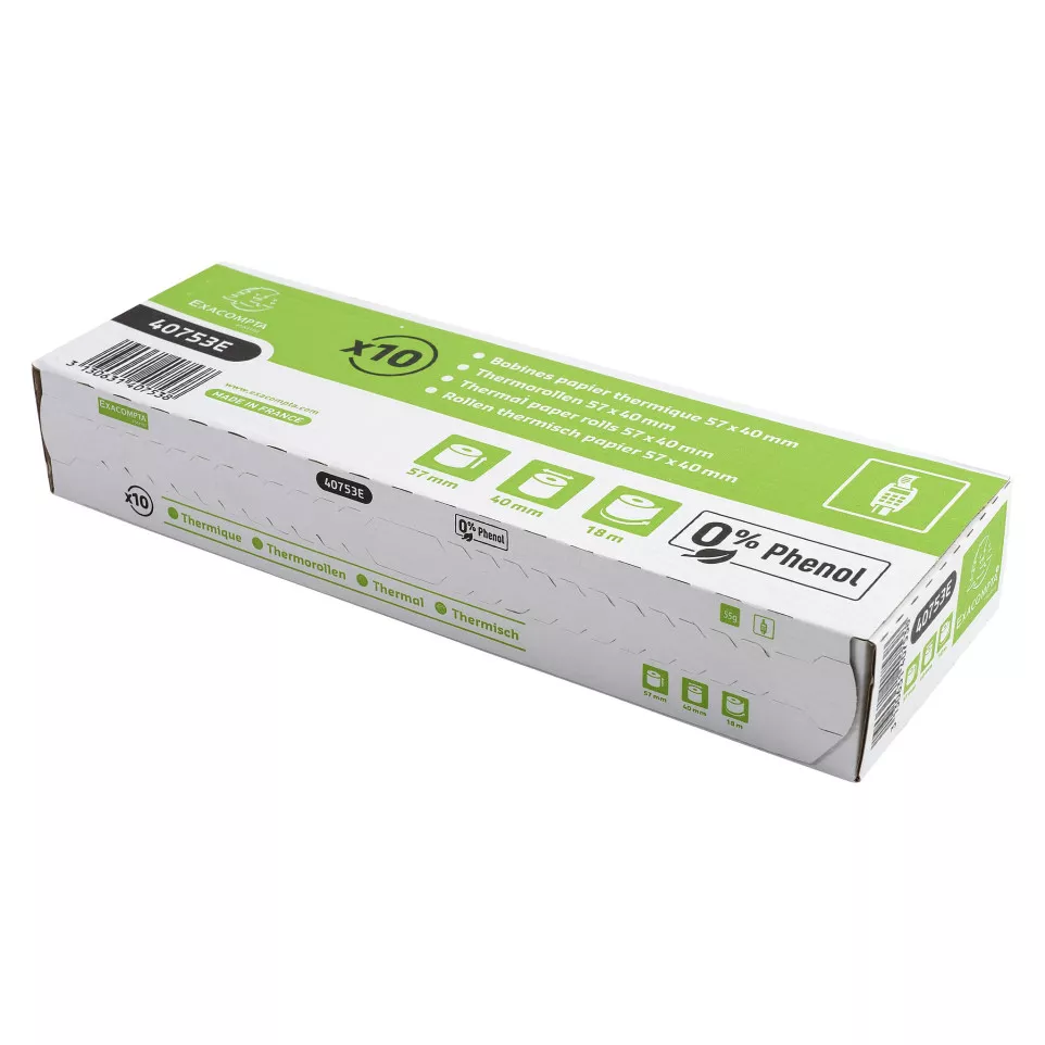 Exacompta Ref: 40753E - 57 x 40mm,...