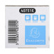 Bobine pour tickets de carte bancaire 57x40mm - 18m - 1 pli thermique 55g/m2./ Pce
