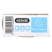 Bobine pour tickets de carte bancaire 57x40mm - 18m - 1 pli thermique 55g/m2./ Pce