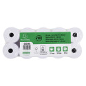 Bobine pour machine à calculer 57x50 mm - 1 pli offset extra-blanc 60g/m2./ Pce