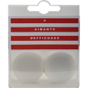Box 4 Magnets 32mm White/ Pc.