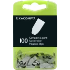 Exacompta Headed Rider Clips (Box of 100)/ Pc.