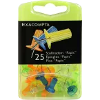 Boîte de 25 épingles Papic - Hauteur de pointe 7mm - 10mm de diamètre/ Pce