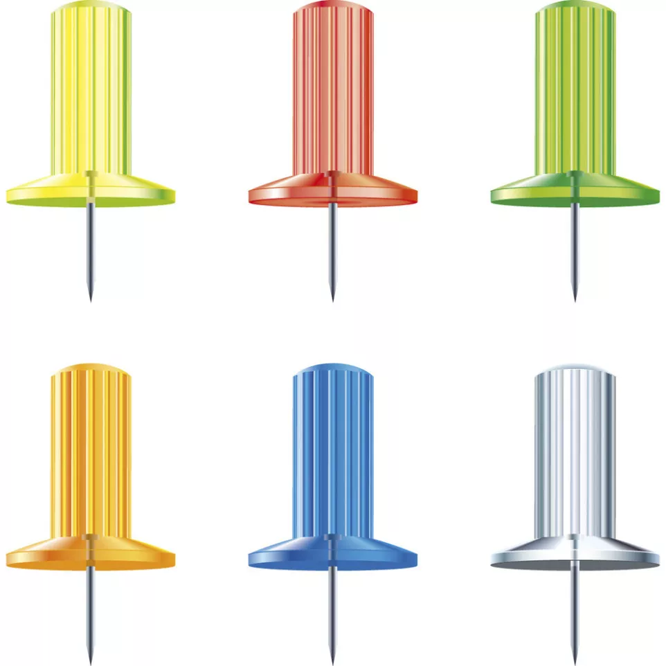 Exacompta 'Papic' Push Pins/ Pc.