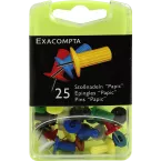 Boîte de 25 épingles Papic - Hauteur de pointe 7mm - 10mm de diamètre/ Pce
