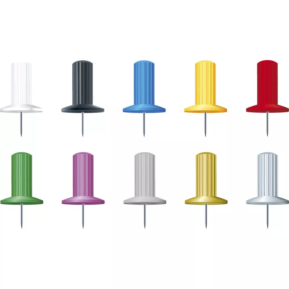 Exacompta 'Papic' Push Pins/ Pc.