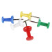 Boîte de 200 épingles Push Pins - Hauteur de pointe 7mm - 10mm de diamètre/ Pce
