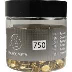 750 duimspijkers messing...