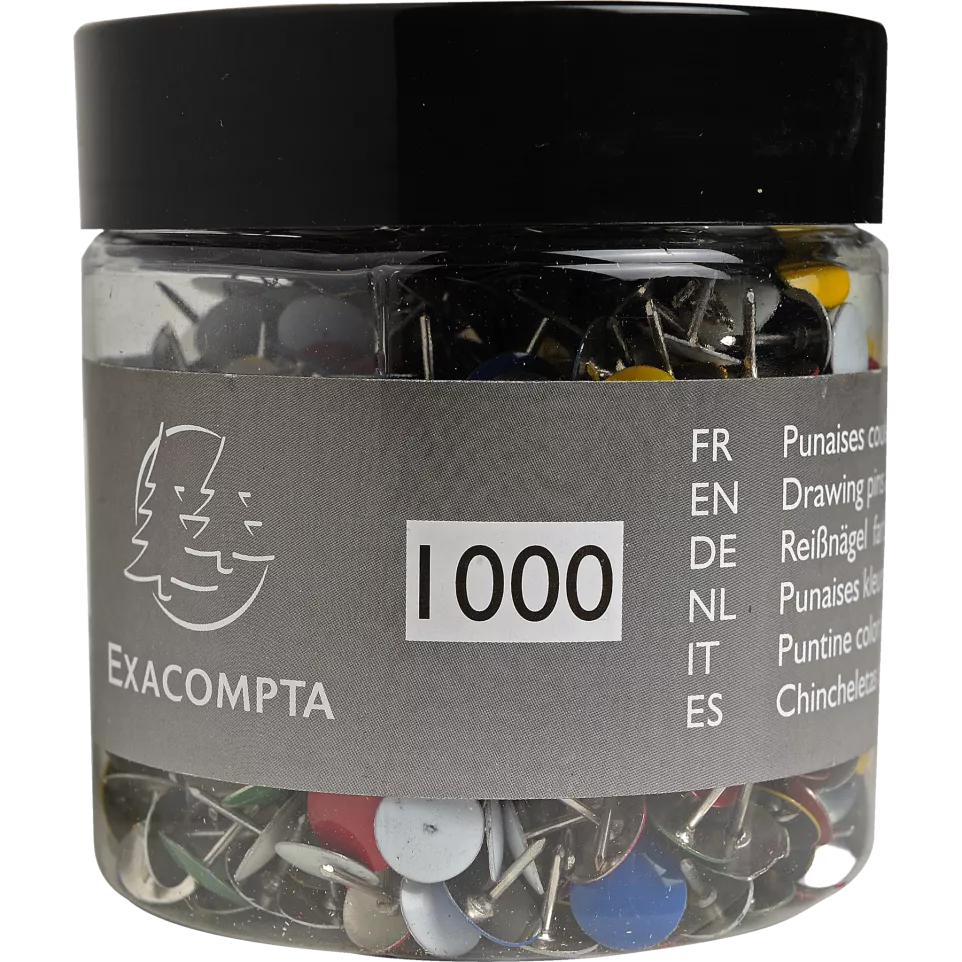 Exacompta Value Box of 1000 Metal...