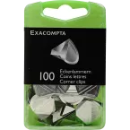 Boîte de 100 coins lettres/ Pce