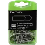 Doos met 100 metalen- paperclips 30mm/ St.