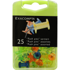 Box of 25 push pins- 7mm...