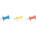 Box of 25 push pins- 7mm high - 10mm width/ Pc.