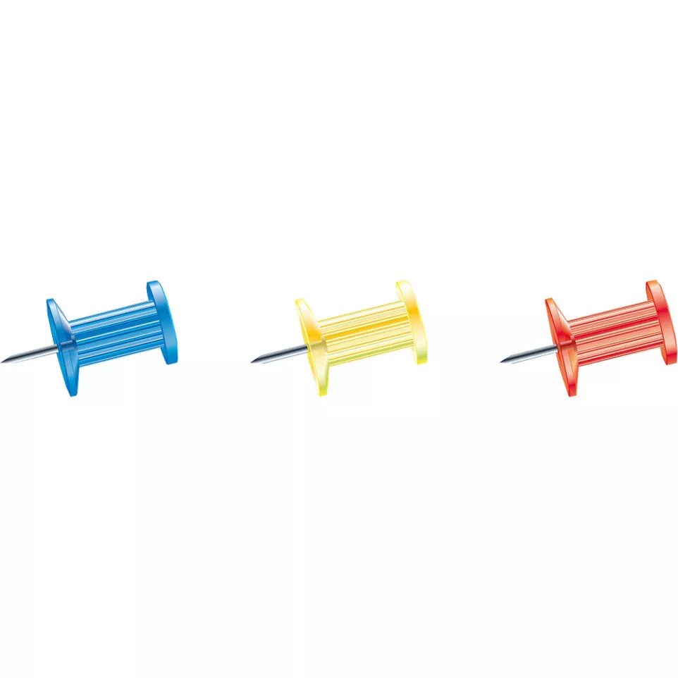 Box of 25 push pins- 7mm high - 10mm...