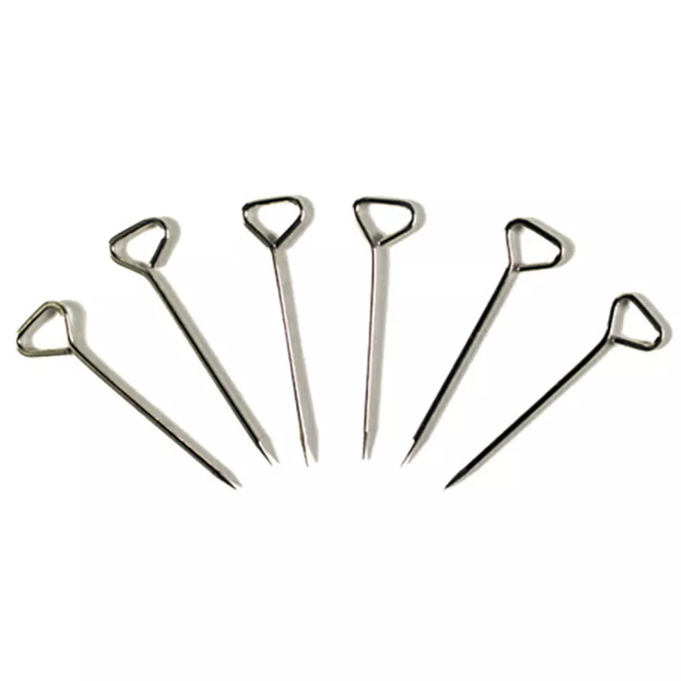 Box 100 Triangle Headed Pins/ Pc.