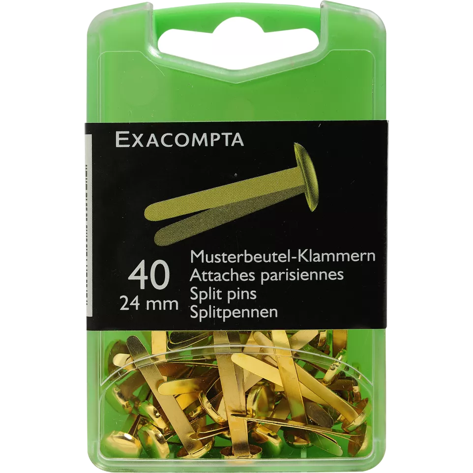 Exacompta Split Pins, 24mm (Box of...
