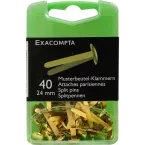 Exacompta Split Pins, 24mm (Box of 40)/ Pc.