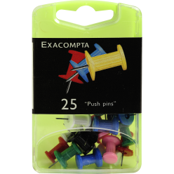 Boîte de 25 épingles Push...