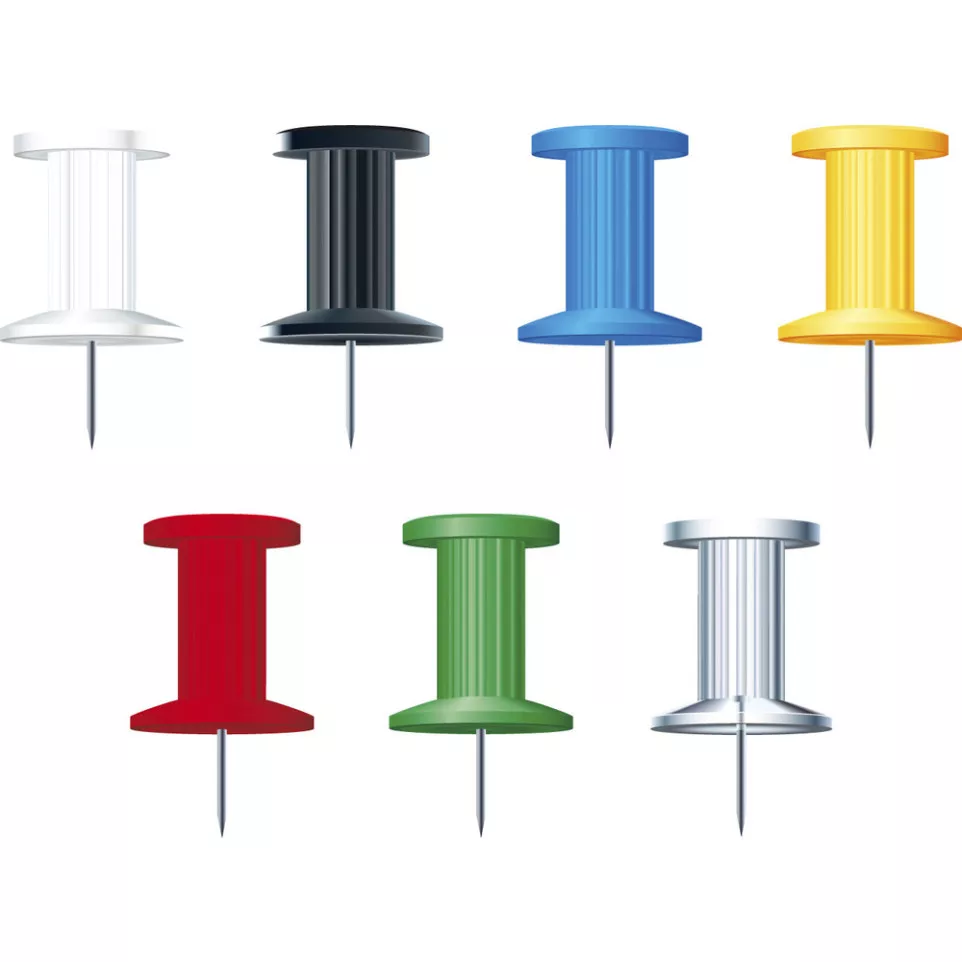 Boîte de 25 épingles Push Pins -...