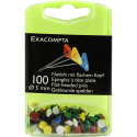 Exacompta Small Flat-Headed Pins (Box of 100)/ Pc.