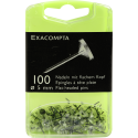 Exacompta Small Flat-Headed Pins (Box of 100)/ Pc.