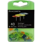 Box of 40 flat head pins 7mm high 10mm width/ Pc.