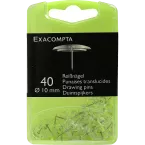 40 duimspijkers 10mm diam transp.-/ St.